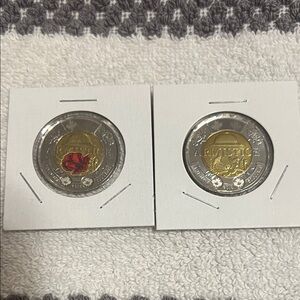 2018 Canadian Toonies Commemorative Coins